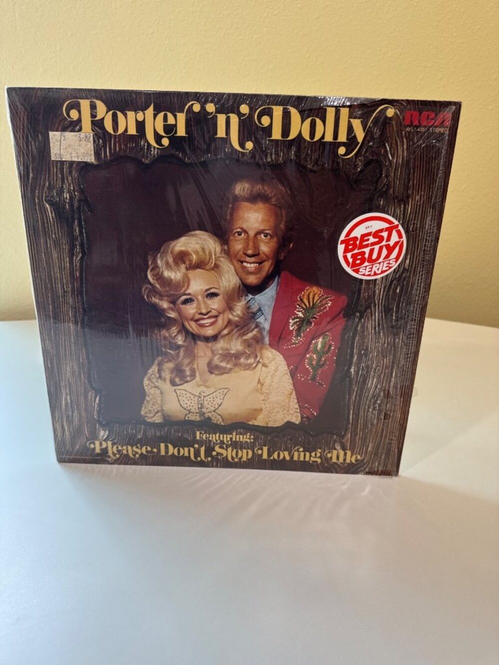 Porter N Dolly Vinyl LP Album Featuring Please Dont Stop Loving Me RCA Best Buy